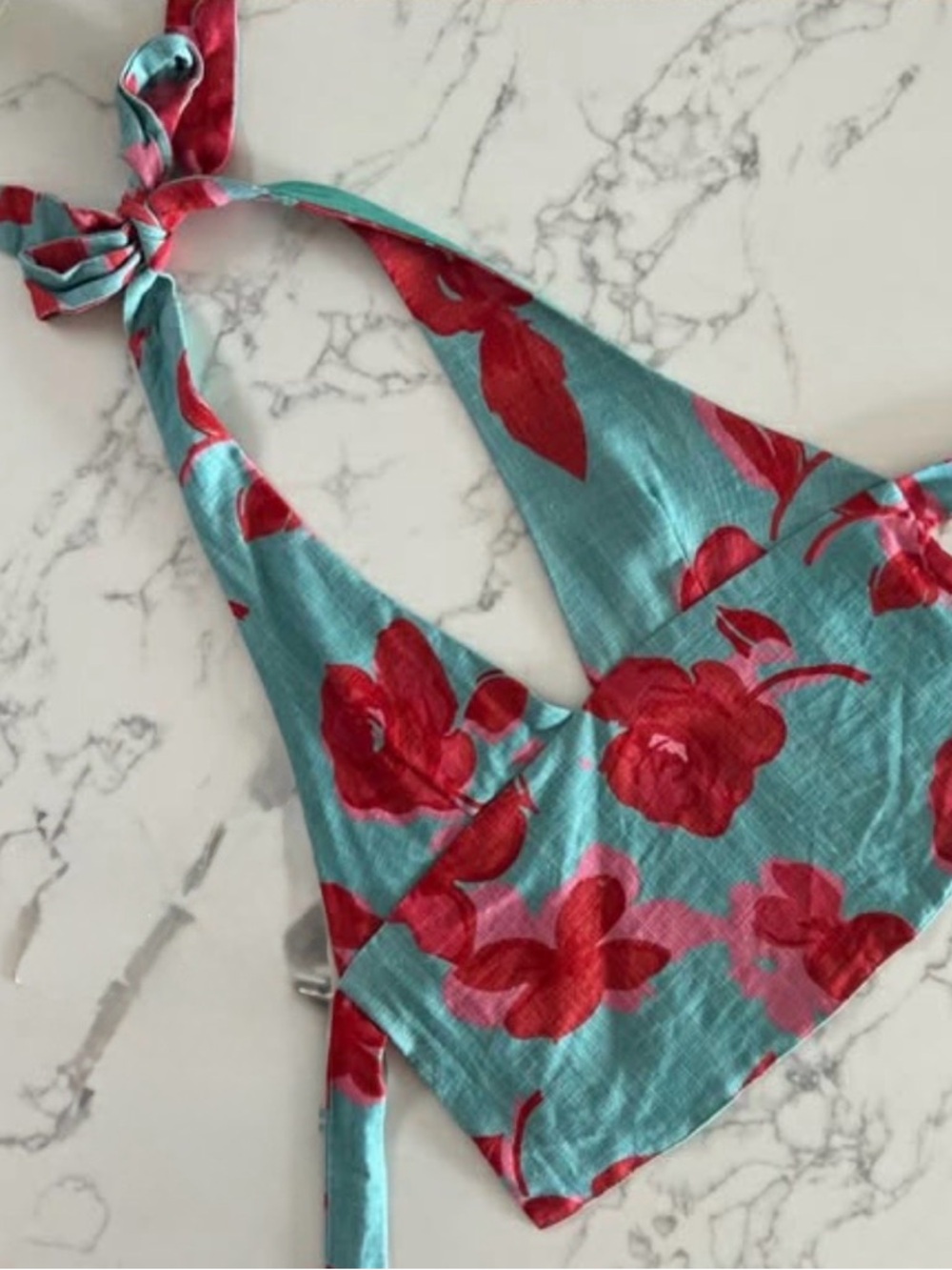 Rhythm Inferna Floral Halter Top